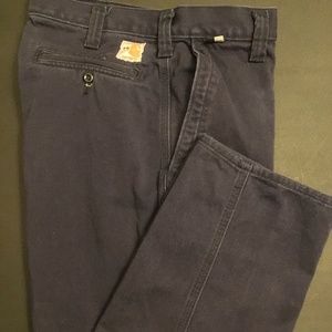 Carhartt FR Navy Blue Pants (371-20) Relaxed Fit